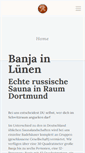Mobile Screenshot of banja-original.de